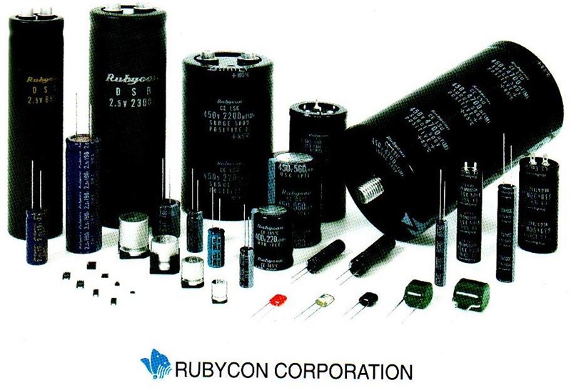 供应日本Rubycon(红宝石）电容